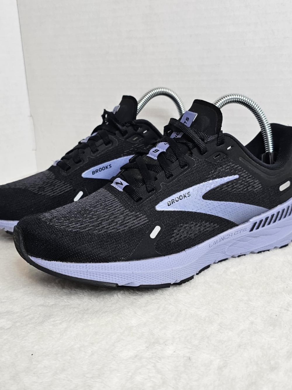 🖤Brooks Launch GTS 9 Running Shoes Athletic Black Purple Womens Size 7